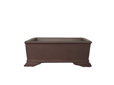 Vaso Bonsai Retangular Yixing 14X11X5CM