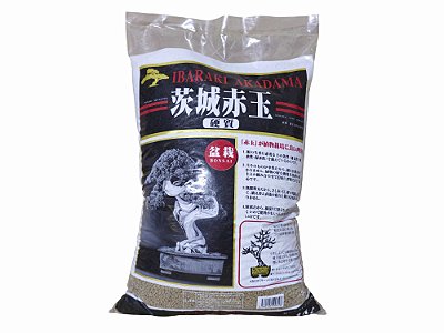 Akadama Ibaraki Duro 14 Litros – Solo Japonês de Alta Qualidade 2-6mm (P)