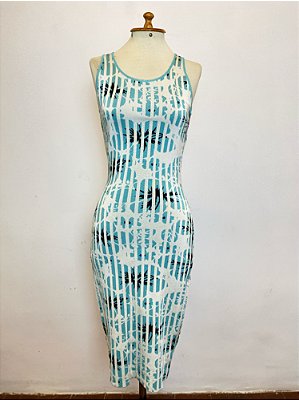 Vestido Midi Tricôt Gig (P)