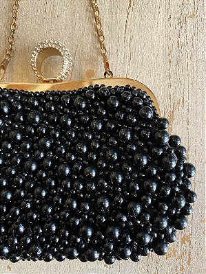 Bolsa Clutch com Alça de Corrente (P)