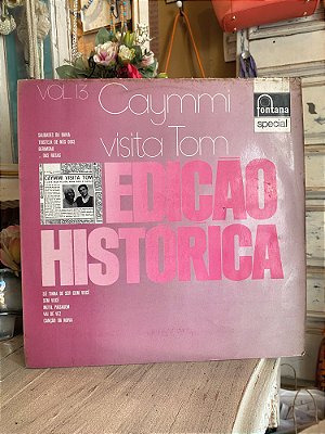 Disco Caymmi Visita Tom Edição Histórica