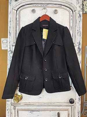Blazer Preto Pacific Blue (P)