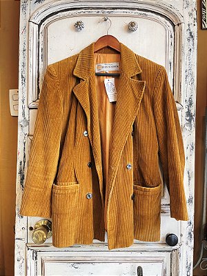 Blazer Vintage Veludo Cotelê Beryt Fashion (M)