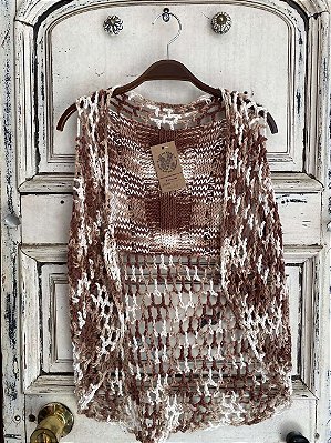 Colete de crochê (P/M)