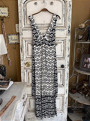 Vestido longo Animale NOVO (P)