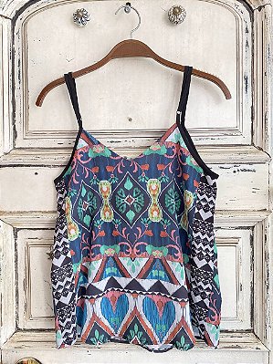 Blusa estampada Canal (P)