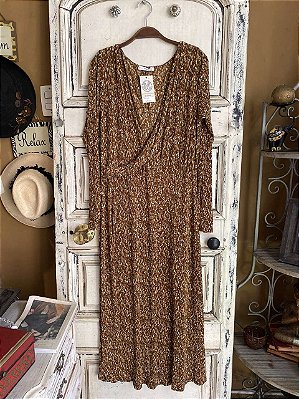 Vestido longo florido MNG (M)