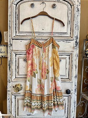 Vestido Curto Estampado Farm (M)