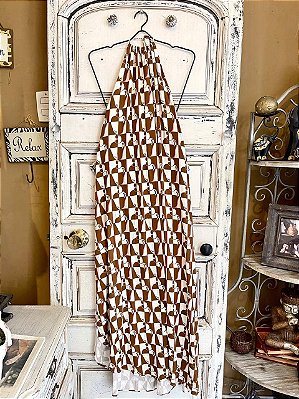 Vestido Longo Estampado Borogodó (G)