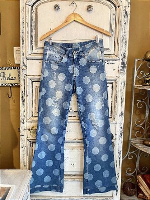 Calça Jeans Flare HillStore (38)