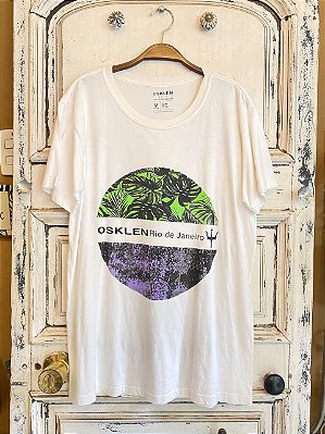 Camiseta Branca Osklen (M)