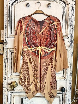 Blusa Bata Étnica (M)