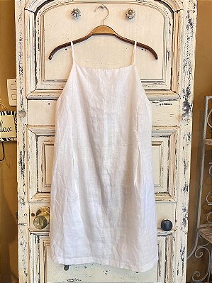 Vestido Midi de Linho Manacá (M)