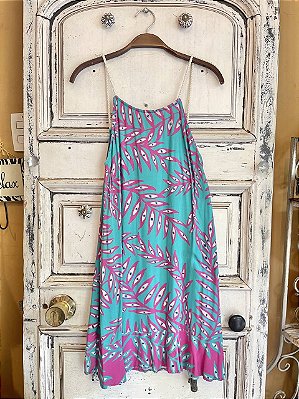 Vestido Curto Estampado Oh, Boy! (P)