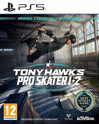 Game Tony Hawk's Pro Skater 1 + 2 - PS5