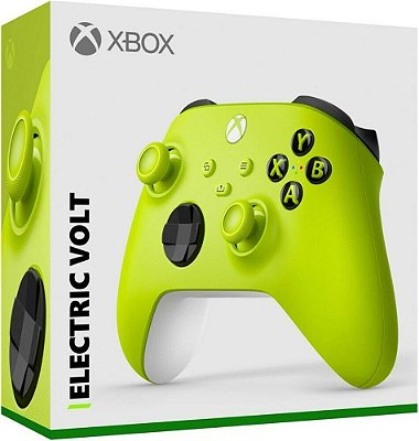Controle Sem fio Xbox Series - Eletric Volt - Microsoft