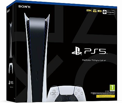Console Playstation 5 Digital Edition 825SSd - Cuh 1114B - Nacional - Sony