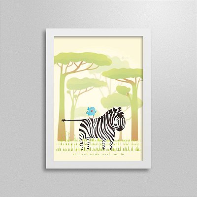 Quadro Safari Zebra