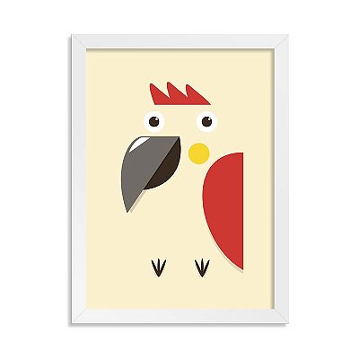 Quadro Totem Papagaio