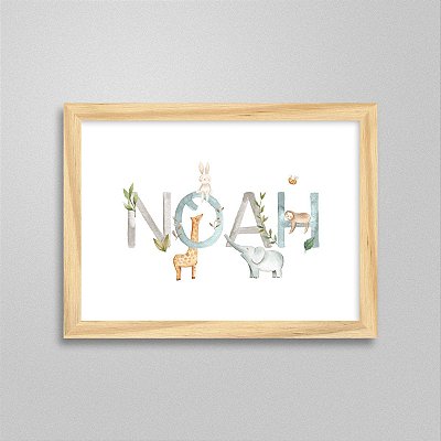 Quadro nome Noah
