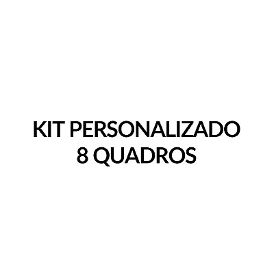 Kit 8 quadros Tamanho Diversos