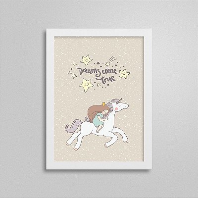 Quadro Infantil Pequena Princesa 4