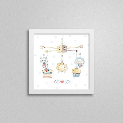 Quadro decorativo Sweet Baby Boy - Móbile 3