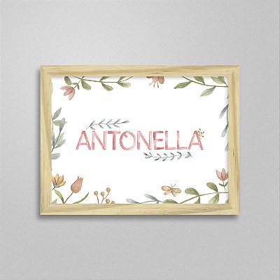 Quadro nome Antonella