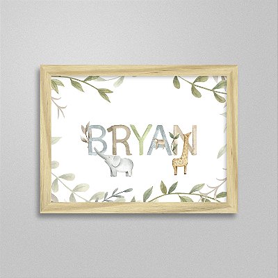 Quadro nome Bryan