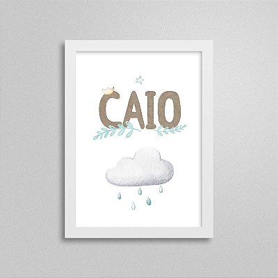 Quadro nome Caio