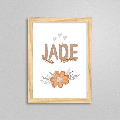 Quadro nome Jade