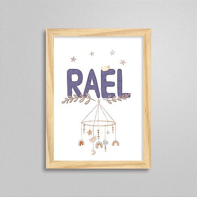 Quadro nome Rael