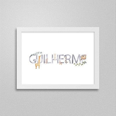 Quadro nome Guilherme