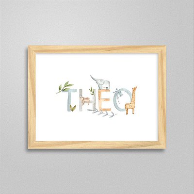 Quadro nome Theo