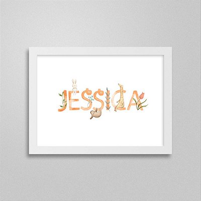 Quadro nome Jessica