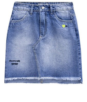 colete jeans feminino infanto juvenil