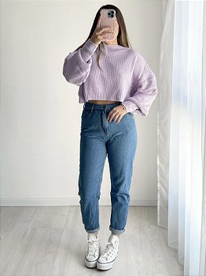 tricô gio lilás