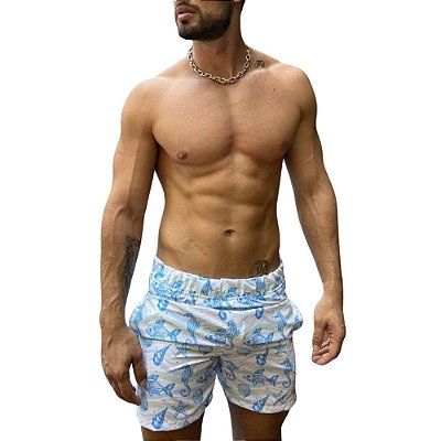 Bermuda Shorts Santo Luxo Man Peixes