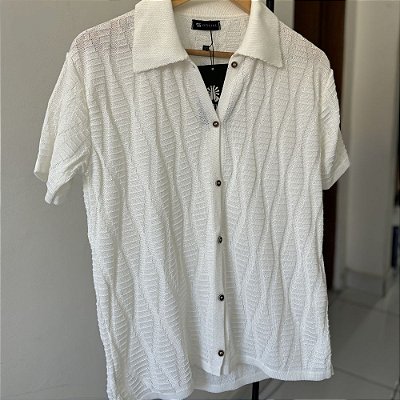 Camisa Casual Slim Branco