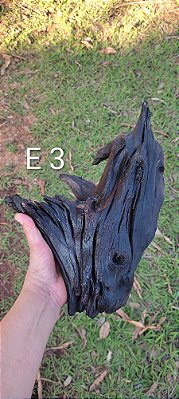 (E) Tronco em madeira 100% natural para aquários/terrários/fixação de plantas/decoração/vasos bonsai