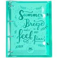 Caderno Fichario Argolado Neon Color Breeze - Dac