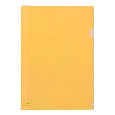 Pasta Pp L A4 Bubble Laranja - Dac