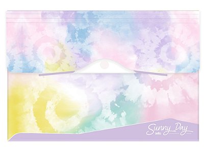 Pasta Sanfonada A4 12 Div Tie Dye Sunny Day -dello