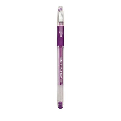 Caneta Gel 0,7mm Grip Neon Violeta - Molin