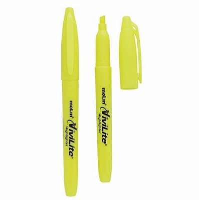 Marcador Fluor Amarelo - Molin