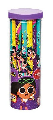 Lapis Preto Hb Jumbo Anitinha - Molin