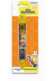 Caneta Esf Chubby Minions - Molin