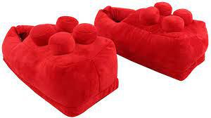 Pantufa Unissex Lego Vermelho - Zona
