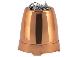 Porta Clips Metal Cobre - Waleu