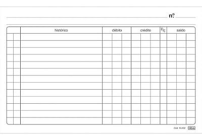Ficha N/2 A 4x6 100f Conta Corrente - Tilibra